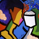 Music In His Soul 30x30" - Prints Available