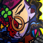 Gypsy At Heart - Mixed Media on Canvas
